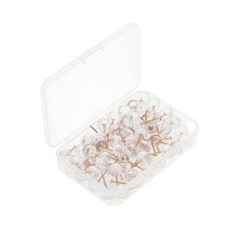 100 pc Push Pins, Portable and Durable Thumb Tacks