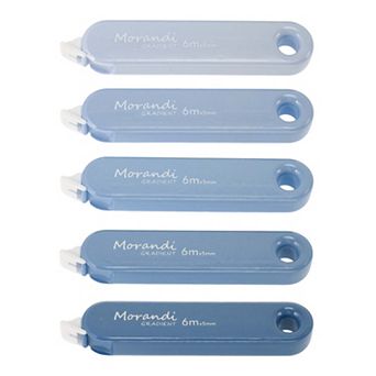 5 pc White Out Tape, 5-Pack Pen-Style Correction Tape