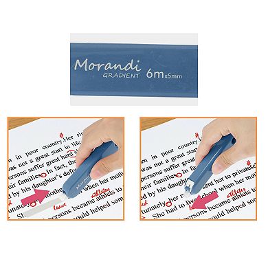 5Pcs White Out Tape, 5-Pack Pen-Style Correction Tape