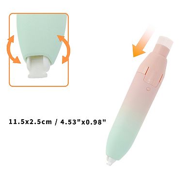 1Pc White Out Pen, Push-Action Correction Tape