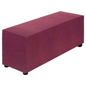 Stretch Stool Cover Rectangular Oversized Square Stools Slipcover with Elastic 1 pc
