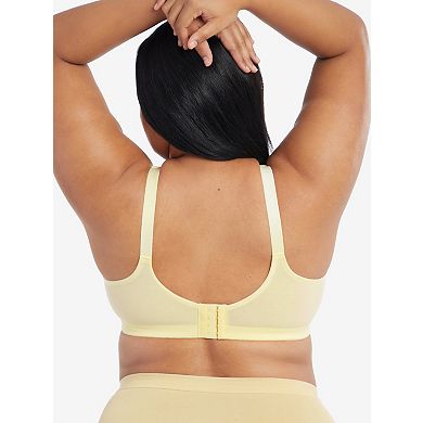 The Camille - Wireless Soft-Cup Cotton Bra with Lace