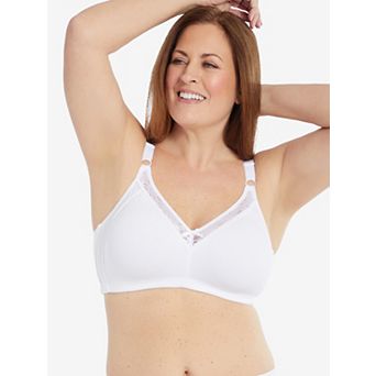 The Camille - Wireless Soft-Cup Cotton Bra with Lace