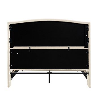 GOODSILO Upholstered Platform Bed Frame with Headboard and Footboard
