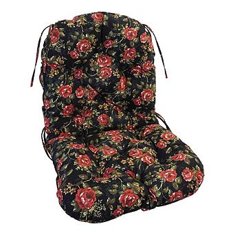 Blazing Needles Indoor Polyester Blend Swivel Rocker Cushion