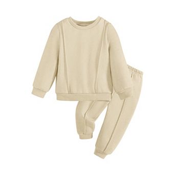 Arshiner Boys Piece Outfits Crewneck Sweatshirt Top Casual Pants Set Boys Sweatsuit Fall