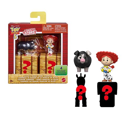 Детские фигурки Mattel Disney / Pixar's Toy Story 5 Blaze's Family Ranch Surprise 4 pc Small Stars Themed Multipack Toy - Styles May Vary