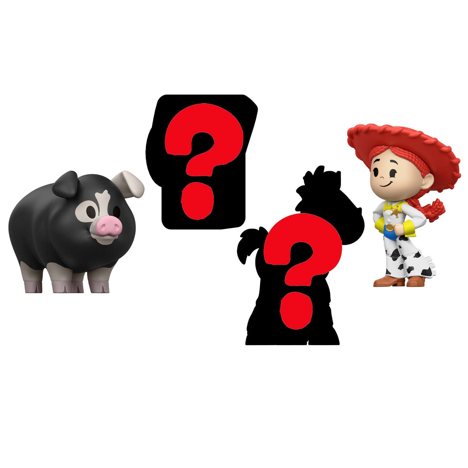 Детские фигурки Mattel Disney / Pixar's Toy Story 5 Blaze's Family Ranch Surprise 4 pc Small Stars Themed Multipack Toy - Styles May Vary — фото 2