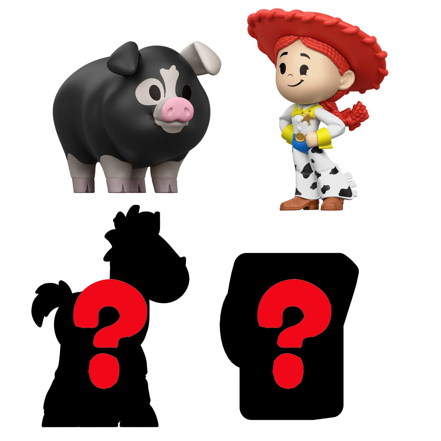 Детские фигурки Mattel Disney / Pixar's Toy Story 5 Blaze's Family Ranch Surprise 4 pc Small Stars Themed Multipack Toy - Styles May Vary — фото 6