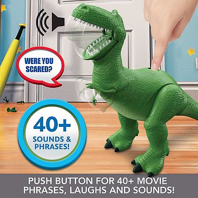 Mattel Disney / Pixar's Toy Story Roarin' Laughs Rex Interactive Talking Dinosaur Toy