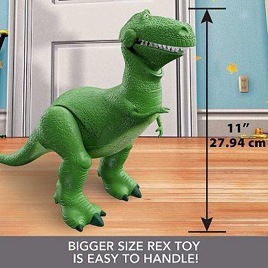 Mattel Disney / Pixar's Toy Story Roarin' Laughs Rex Interactive Talking Dinosaur Toy