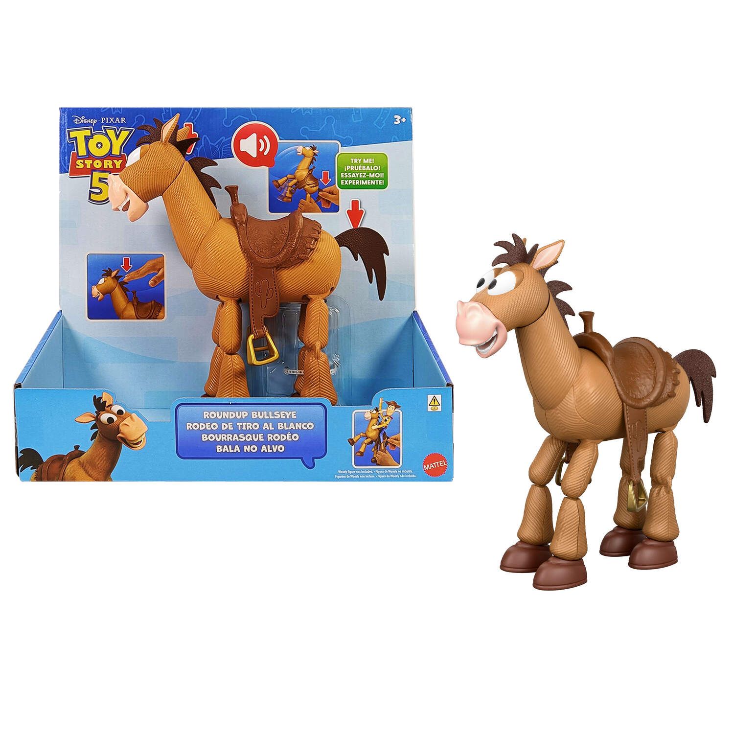 Детские фигурки Mattel Disney / Pixar's Toy Story 5 Roundup Bullseye Activation Feature Figure with Sounds Toy