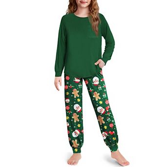 Arshiner Pajamas For Girls Long Sleeve Pajamas Set Soft Lounge Sets Ankle Cuff Sleepwear