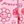 Smile Face Flowerpink