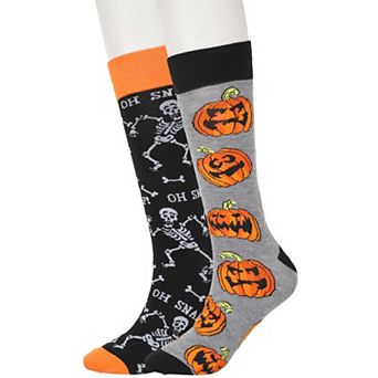 Men's Twisted Toes 2-Pack Halloween Socks