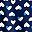 Navy Blue Heart