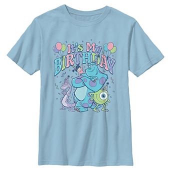 Boy's 6-20 Disney / Pixar's Monsters Inc It's My Birthday Graphic Tee