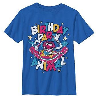 Boy's 6-20 Disney's The Muppets Birthday Party Animal Graphic Tee