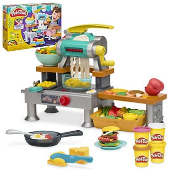 Play-Doh Super Sizzlin' Kitchen Playset with Interactive Cooking Tools