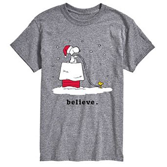 Big & Tall Peanuts Snoopy & Woodstock Short Sleeve Graphic T-Shirt