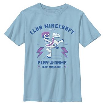 Boy's 6-20 Club Minecraft Play The Game Graphic Tee
