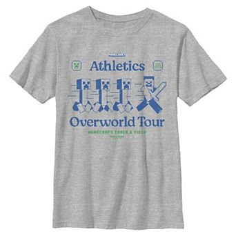 Boy's 6-20 Minecraft Overworld Tour Graphic Tee