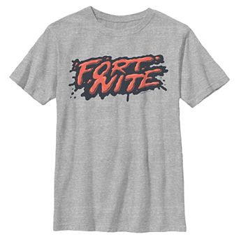 Boy's 6-20 Fortnite Paint Splatter Logo Graphic Tee