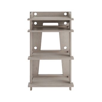 Crosley Furniture Soho Record Player Stand with Storage Shelves
