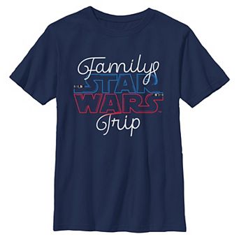 Boy's 6-20 Star Wars Family Trip Graphic Tee