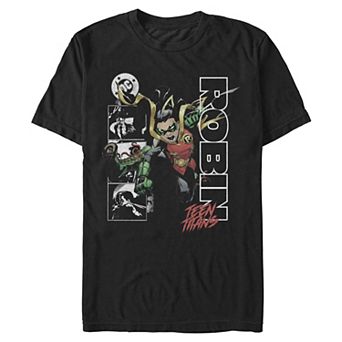 Men's DC Comics Teen Titans Robin Poster Graphic Tee