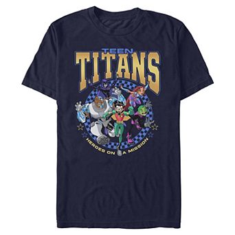 Men's DC Comics Teen Titans Heroes On A Mission Graphic Tee