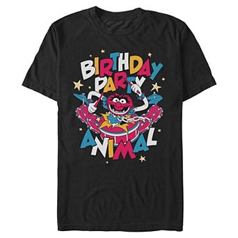 Men's Disney's The Muppets Birthday Party Animal Graphic Tee