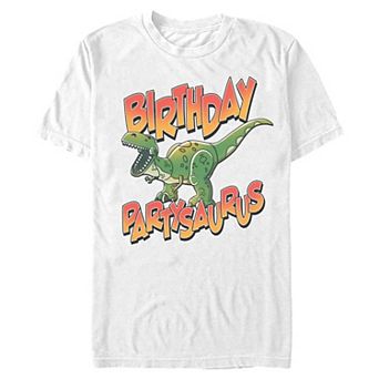 Men's Disney / Pixar's Toy Story Birthday Partysaurus Graphic Tee