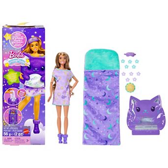 Barbie® Sleepover Reveal Series Doll & Accessories with 7 Surprises
