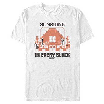 Men's Minecraft Sunshine In Every Block Graphic Tee