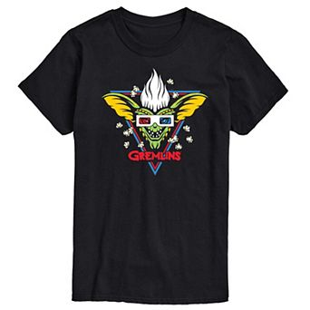 Big & Tall Gremlins Stripe 3D Movie Short Sleeve Graphic T-Shirt