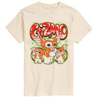 Big & Tall Gremlins Gizmo Airbrush Short Sleeve Graphic T-Shirt