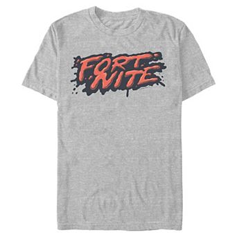 Men's Fortnite Paint Splatter Logo Graphic Tee