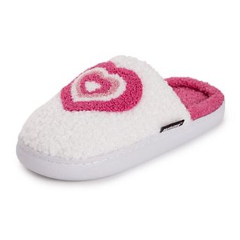 Women's MUK LUKS Sherpa Scuff Slip-On Cozy Slippers