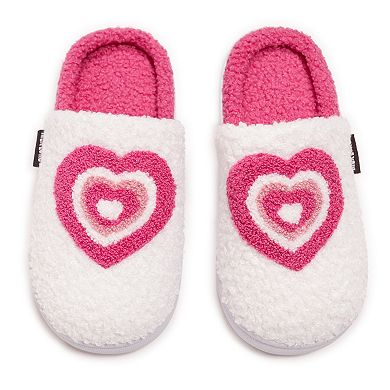 Women's MUK LUKS Sherpa Scuff Slip-On Cozy Slippers