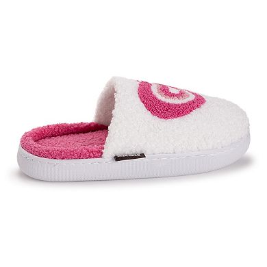 Women's MUK LUKS Sherpa Scuff Slip-On Cozy Slippers