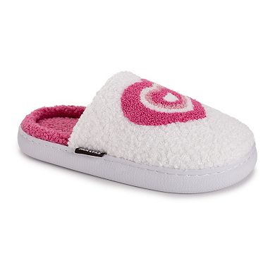 Women's MUK LUKS Sherpa Scuff Slip-On Cozy Slippers