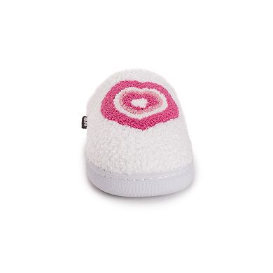 Women's MUK LUKS Sherpa Scuff Slip-On Cozy Slippers