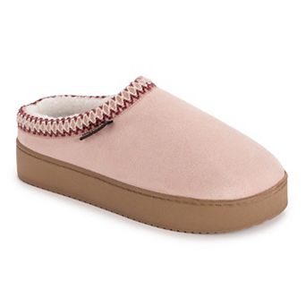 Women's MUK LUKS Cressida Platform Slip-On Microfiber Slippers
