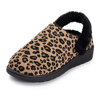 Women's MUK LUKS Quianna Slip-On Clog Slippers with Faux Fur Lining