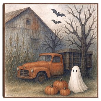 Ghostly Night by Anthony Smith Framed Canvas Wall Art