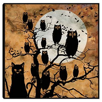 Art Licensing Studio Framed All Hallow's Eve III Canvas Wall Art