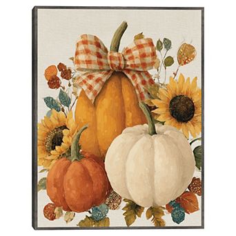 Acorn & Ivory Designs Festive Fall Framed Canvas Wall Art