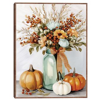 Acorn & Ivory Designs Bittersweet Fall Framed Canvas Wall Art