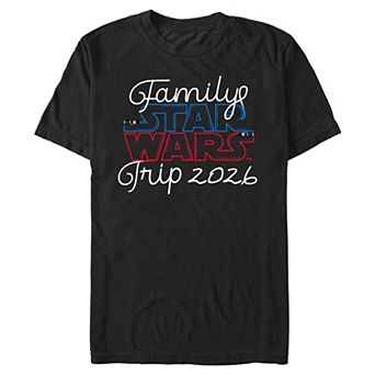 Men's Star Wars Family Trip 2026 Graphic Tee